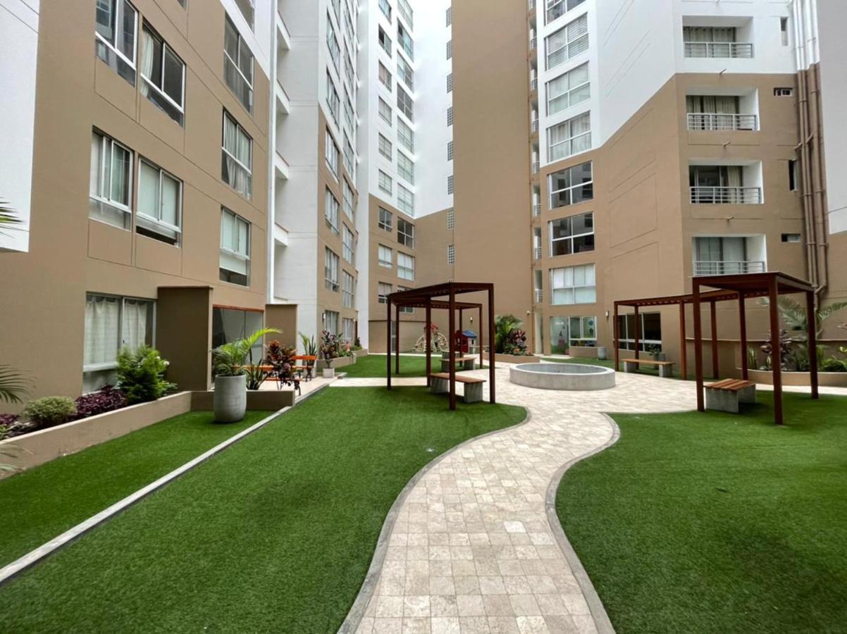 Hermosa Habitacion Privada En Edificio De Estreno Frente Al Metro Лима Экстерьер фото