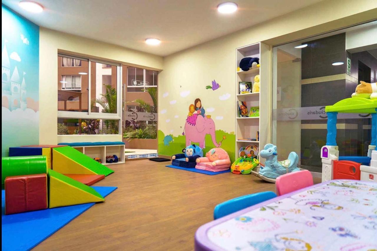 Hermosa Habitacion Privada En Edificio De Estreno Frente Al Metro Лима Экстерьер фото