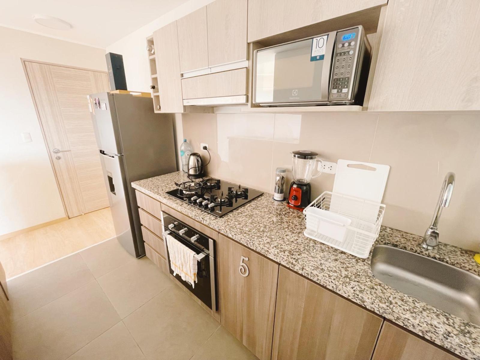 Hermosa Habitacion Privada En Edificio De Estreno Frente Al Metro Лима Экстерьер фото
